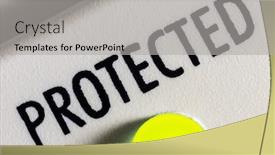  Presentation with photograph - Beautiful slides featuring close-up-macro-photograph backdrop and a light gray colored foreground