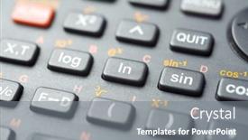  Presentation with scientific - Presentation theme having close-up-of-a-black background and a gray colored foreground