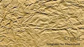  Presentation with brown paper bag - Cool new PPT theme with close-up-of-a-brown backdrop and a yellow colored foreground