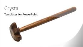  Presentation with butter - PPT theme enhanced with close-up-of-a-butter background and a white colored foreground