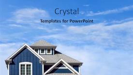  Presentation with coastal - Presentation theme enhanced with close-up-of-a-coastal background and a light blue colored foreground