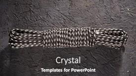  Presentation with black people workplace - PPT theme having close-up-of-a-coil background and a dark gray colored foreground