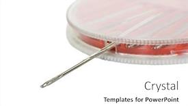  Presentation with needle - 