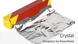  Presentation with personal package - Amazing theme having close-up of a foil backdrop and a light gray colored foreground