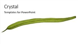  Presentation with green chemistry close up - Presentation enhanced with close-up of a green background and a white colored foreground