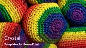  Presentation with juggling - PPT layouts featuring close-up-of-a-group background and a wine colored foreground