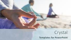  Presentation with group - Amazing slides having close-up-of-a-group backdrop and a sky blue colored foreground