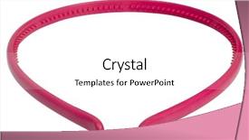  Presentation with band - Audience pleasing presentation theme consisting of close-up of a hair band backdrop and a white colored foreground