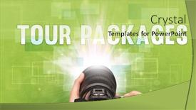  Presentation with tour - Beautiful PPT layouts featuring close-up-of-a-hand backdrop and a yellow colored foreground