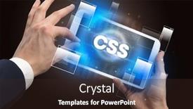  Presentation with css - Slide deck with close-up-of-a-hand background and a wine colored foreground