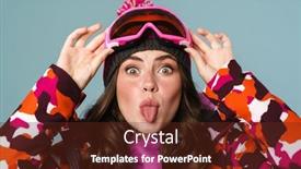  Presentation with gear - PPT layouts consisting of close-up-of-a-happy background and a tawny brown colored foreground