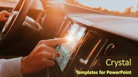  Presentation with dry pineapple close up many - Slide set with close-up-of-a-man background and a tawny brown colored foreground