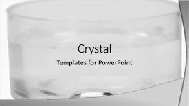  Presentation with mercury - PPT layouts featuring close-up of a mercury background and a light gray colored foreground