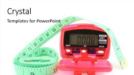  Presentation with tape measure - Beautiful presentation design featuring dnc - question marks in blue backdrop and a white colored foreground