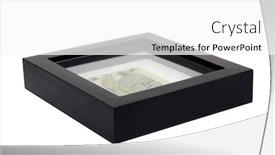  Presentation with picture frame - Theme featuring close-up-of-a-picture background and a white colored foreground