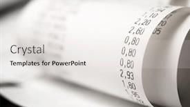  Presentation with purchase and supply chain - Theme with close-up-of-a-purchase background and a white colored foreground