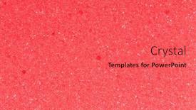  Presentation with cleaning - Amazing slide deck having close-up-of-a-red backdrop and a coral colored foreground