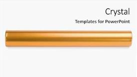  Presentation with baton - Theme featuring up of a relay baton background and a white colored foreground