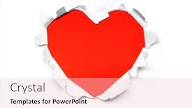  Presentation with copy space - Cool new slides with close-up-of-a-ripped backdrop and a lemonade colored foreground