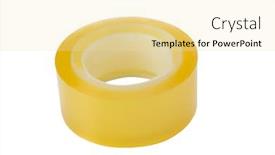  Presentation with close up of cinnamon roll - Colorful slides enhanced with close-up-of-a-roll backdrop and a blonde colored foreground