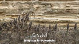  Presentation with sandstone - Slides consisting of close-up-of-a-sandstone background and a dark gray colored foreground