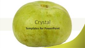  Presentation with cosmetic surgery close up - Slide deck consisting of close-up-of-a-tinda background and a yellow colored foreground