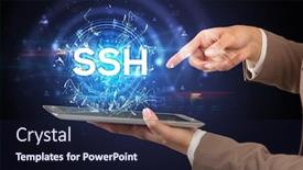  Presentation with modern - Slide deck consisting of close-up-of-a-touchscreen background and a wine colored foreground