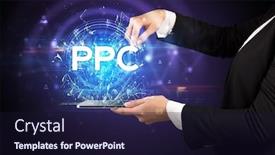  Presentation with modern - Slide set consisting of close-up-of-a-touchscreen background and a wine colored foreground