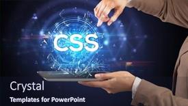  Presentation with css - Presentation with close-up-of-a-touchscreen background and a wine colored foreground