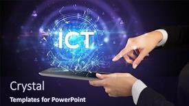  Presentation with modern - PPT theme enhanced with close-up-of-a-touchscreen background and a wine colored foreground