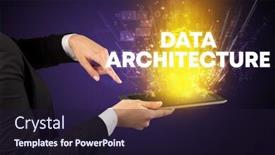  Presentation with data - Amazing slides having close-up-of-a-touchscreen backdrop and a wine colored foreground