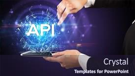  Presentation with close up of rusty rebar - Presentation theme consisting of close-up-of-a-touchscreen background and a wine colored foreground