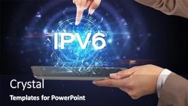  Presentation with close up of a chess - Theme enhanced with close-up-of-a-touchscreen background and a wine colored foreground