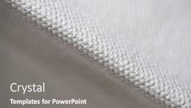  Presentation with fabric - Amazing slide deck having close-up-of-a-white backdrop and a gray colored foreground