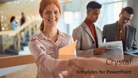  Presentation with atmosphere - Presentation consisting of close-up-of-a-young background and a tawny brown colored foreground