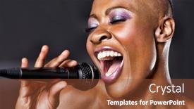  Presentation with american revolution close up - Colorful PPT layouts enhanced with close-up-of-african-american backdrop and a tawny brown colored foreground