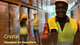  Presentation with fifo - Presentation theme with close-up-of-african-black background and a tawny brown colored foreground