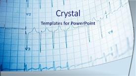  Presentation with close up view of the compass on old paper - Beautiful slide set featuring close up of an electrocardiogram backdrop and a sky blue colored foreground