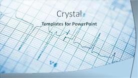  Presentation with paper - Beautiful PPT layouts featuring close-up-of-an-electrocardiogram backdrop and a sky blue colored foreground