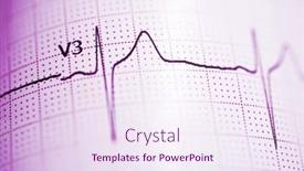  Presentation with close up view of the compass on old paper - Slides enhanced with close-up-of-an-electrocardiogram background and a sky blue colored foreground