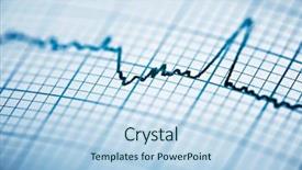  Presentation with close up view of the compass on old paper - Audience pleasing slides consisting of close up of an electrocardiogram backdrop and a sky blue colored foreground