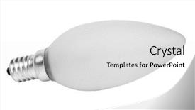  Presentation with energy - Cool new presentation design with close-up-of-an-energy backdrop and a light gray colored foreground