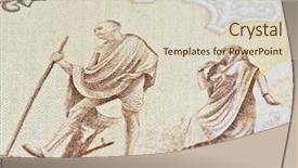  Presentation with indian - Presentation theme featuring close-up of an indian background and a soft green colored foreground