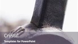  Presentation with old - Theme consisting of close-up-of-an-old background and a gray colored foreground