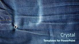  Presentation with cowboy - Presentation design consisting of close-up-of-an-old background and a ocean colored foreground