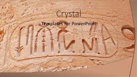  Presentation with ancient - PPT theme enhanced with close-up-of-ancient-hieroglyphics background and a coral colored foreground