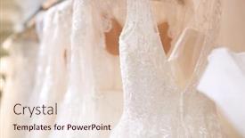  Presentation with wedding - PPT layouts featuring close-up-of-beautiful-bridal background and a lemonade colored foreground