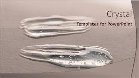  Presentation with beauty-product - PPT theme enhanced with close-up-of-beauty-product and a lemonade colored foreground