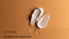  Presentation with beauty-product - Slide set having close-up-of-beauty-product and a red colored foreground