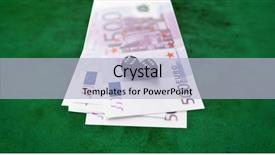  Presentation with gambling - Slides having close up of black dice background and a light blue colored foreground